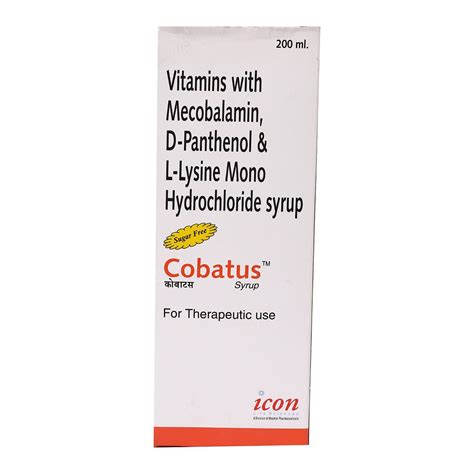 Cobatus Syrup 200 ml Price, Uses, Side Effects, Composition - Apollo ...