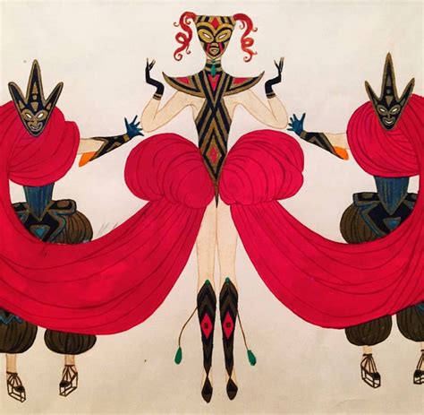 Erte, Art Deco | Карнавальные костюмы, Персы