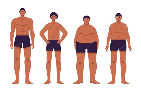 Different Guy Body Types
