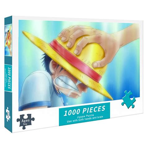 Buy Straw Hat Luffy 1000 piece jigsaw One Piece Interactive DIY 1000 ...