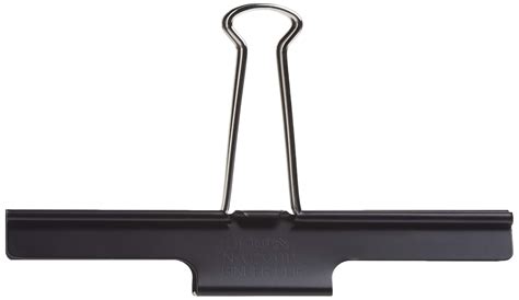 Lion Extra Large Binder Clips, Black, 110-Sheet : Amazon.in: Office ...