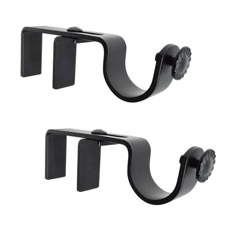 Buy GB HOME COLLECTION Adjustable Curtain Rod Bracket for Placing Over ...