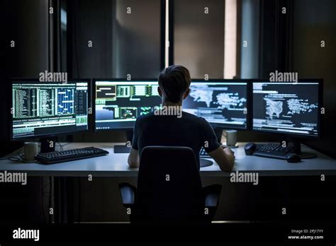 Image result for Double Computer Monitors Programmer