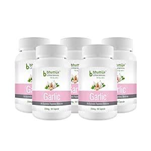 Bhumija Lifesciences Garlic 250 MG Capsules | Supports Digestive Health ...