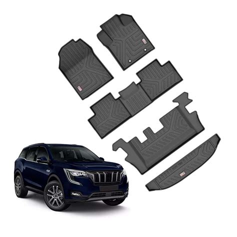 Mahindra XUV700 (7 Seater Automatic) GFX Life Long Car Floor Mat with ...