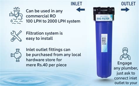 IONIX "Economical series" Whole House Water Filter & bag filter ...