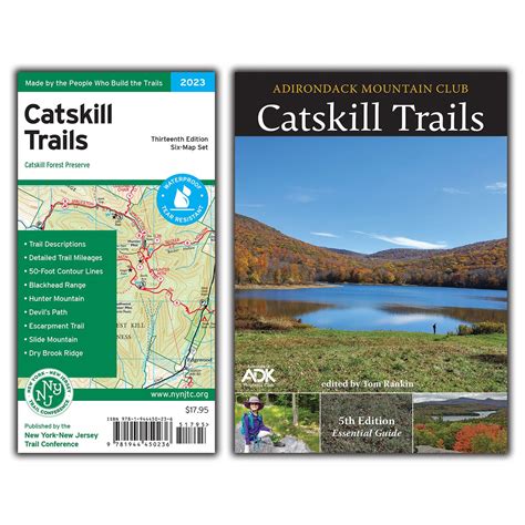 Catskill Mountains Karte