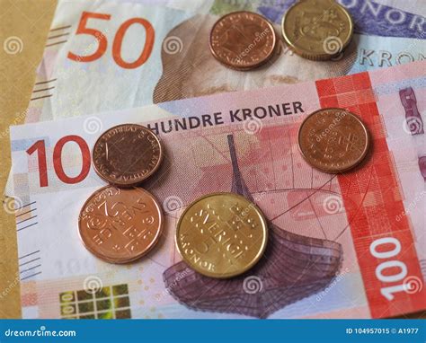 Norwegian Krone Notes and Coins, Norway Stock Image - Image of notes, save: 104957015
