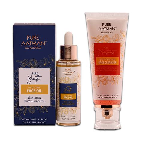 PURE AATMAN Combo pack of 2 | Vitamin C | Face wash | Kumkumadi tailam ...