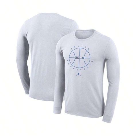 Jordan Boyfriend Style Men's White UCLA Bruins Basketball Icon Legend ...