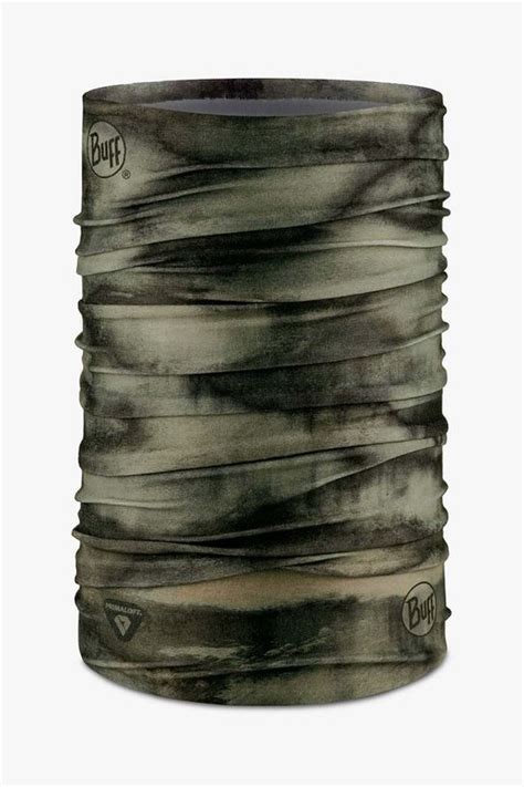 Buff komin ThermoNet kolor zielony wzorzysty | Answear.com