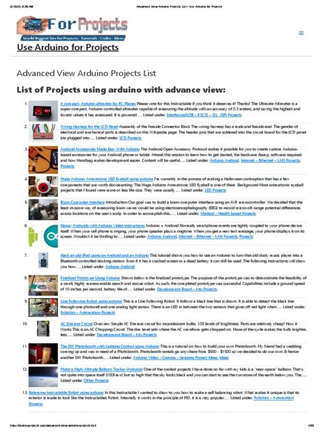 Image result for Advanced Arduino Projects