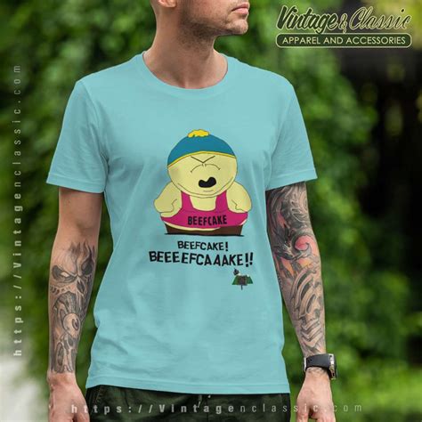 South Park Shirt Cartman Beefcake - Vintagenclassic Tee