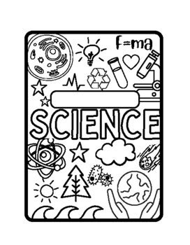 Science Notebook Cover Template 的图像结果