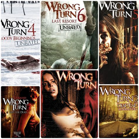 หวีดเขมือบคน ครบ 6 ภาค Wrong Turn 6-Movie Collection #DVD #หนังฝรั่ง ...
