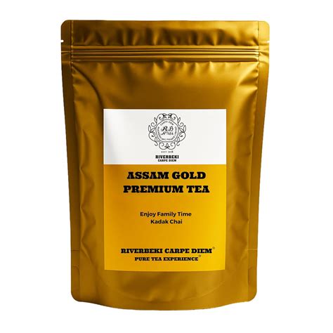 RIVERBEKI Assam Gold Tea – 1kg Premium CTC Granules | Bold, Malty ...