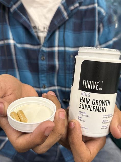 ThriveCo Hair Growth Supplement for Men | Hair Growth Capsules