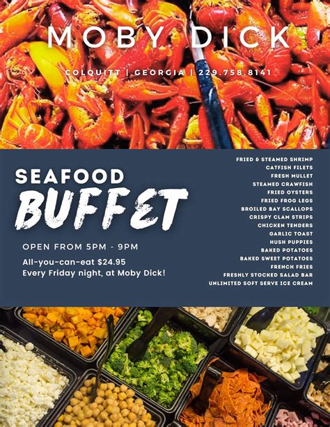 All-you-can-eat Seafood Buffet, 627 GA Highway 27 N, Colquitt, GA, 27 ...