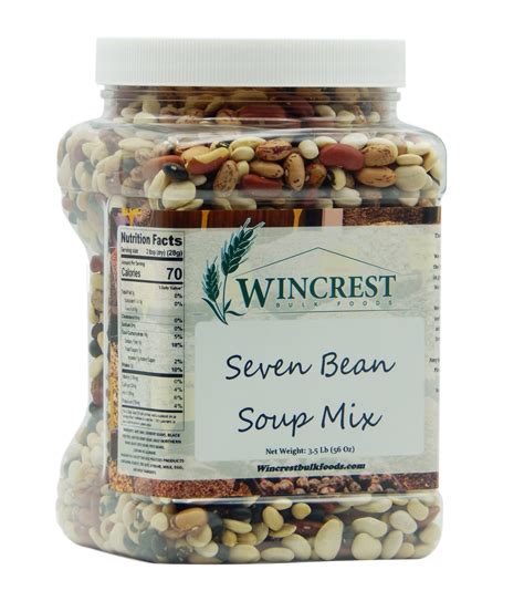 Seven Bean Soup Mix - 3.5 Lb Tub - Walmart.com