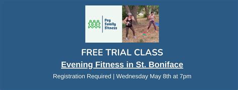 FREE TRIAL CLASS - Evening Fitness in St. Boniface, Coronation Park ...