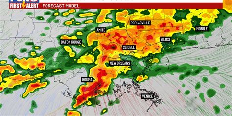 FIRST ALERT: Heaviest rain arrives late morning