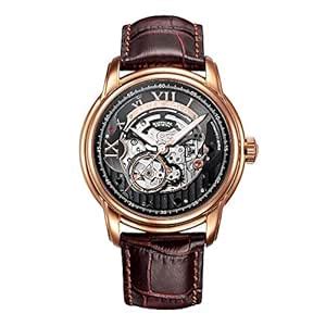 ARIES GOLD El Toro Analog Black Dial Men's Watch-G 9005A RG-BK : Amazon ...