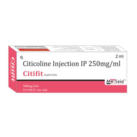 Citifit - Citicoline Injection IP 250mg/ml - Medizia Biotech