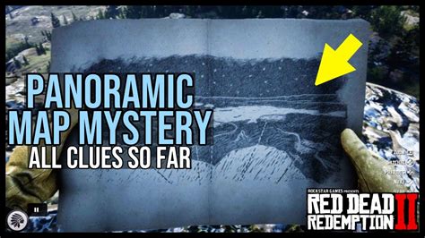 Red Dead Redemption 2 PANORAMIC MAP Locations/All Clues So Far - YouTube