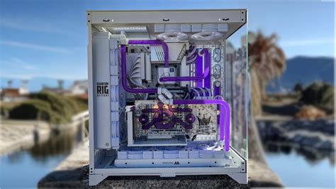 This gorgeous all white gaming PC build is a masterpiece of clean ...