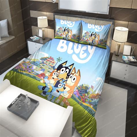 Buy Bluey Family Bedding Sets, Bluey Twin Bed Sets, Bedroom Sets ...