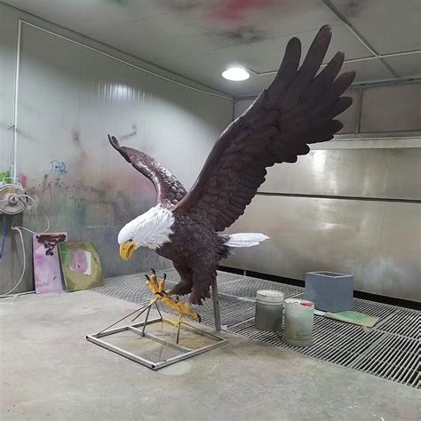 鹰雕像1-3D打印模型下载-3D工场 3Dworks.cn