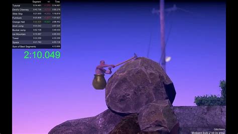 How to Speed Run Getting Over It 的图像结果