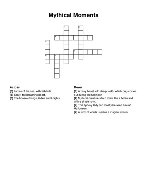 Greek War Goddess Crossword - prntbl.concejomunicipaldechinu.gov.co