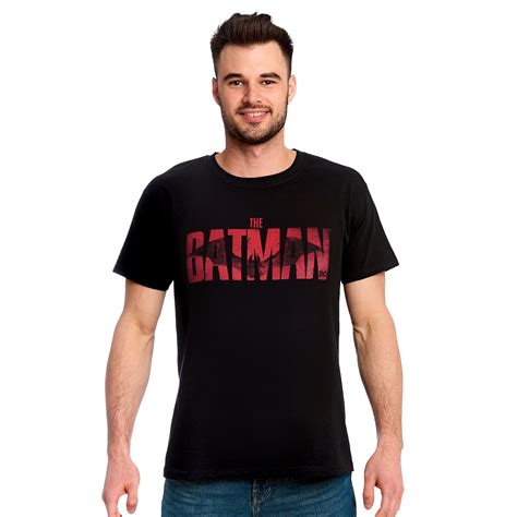 The Batman Logo T-Shirt schwarz | Elbenwald