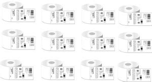 Alerica Flipkart new standard shipping labels Paper Label Price in ...