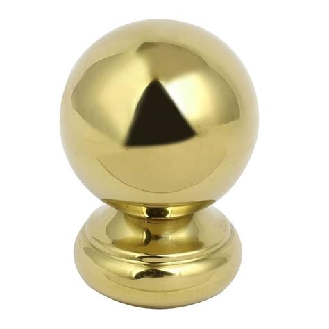 SJT® 51mm Ball Top Cap 304 Stainless Steel Gold Tone for Stair Newel ...
