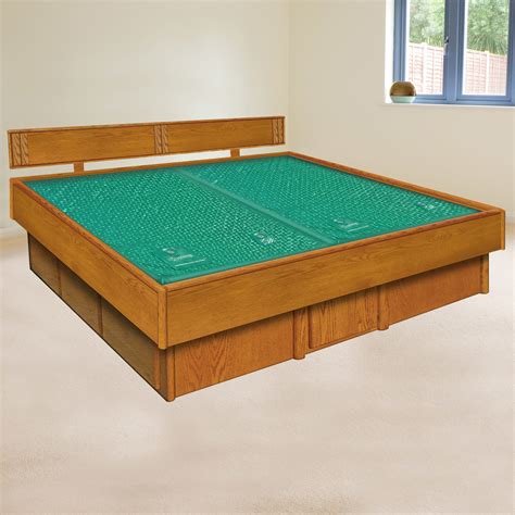 Oak 5-Board Waterbed Frame with La Jolla Casepieces - InnoMax