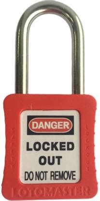 LOTOMASTER Ultra Lightweight Safety Lockout Padlocks Padlock - Buy ...