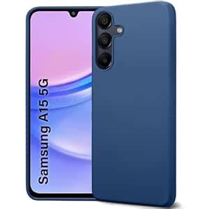 TheGiftKart Liquid Silicone Back Cover Case for Samsung Galaxy A15 5G ...