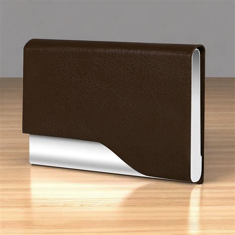 LOREM Small Pocket-Sized Metal ID & Card Holder Wallet with Magnetic C ...