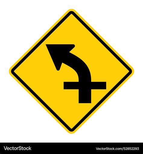 Image result for Intersection Warning Sign
