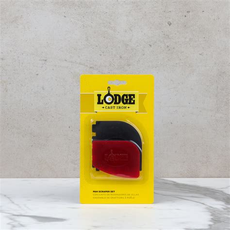 Lodge Pan & Grill Scraper Combo Set | VIVE Cooking School