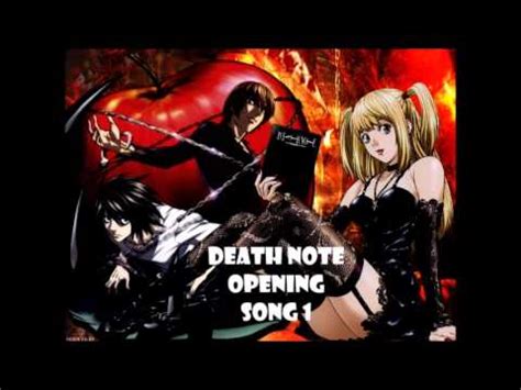 Image result for Death Note Intro Lyrics