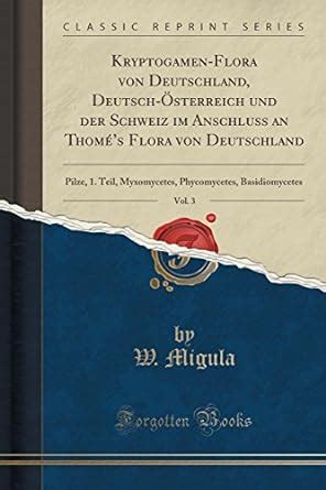 Buy Kryptogamen-Flora Von Deutschland, Deutsch-Österreich Und Der ...