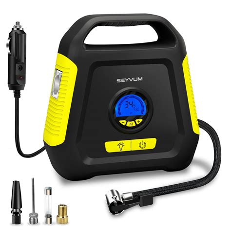 Buy SEYVUM Tire Inflator Portable Air Compressor, [150PSI Fast ...