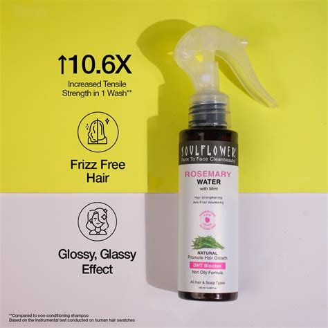 Buy Best Rosemary Water Hair Spray with Mint for Healthy Hair ...