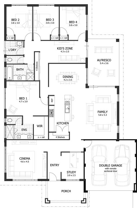 House Layout Plans | 5 Bedroom House Plans