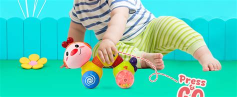 Buy innovitoy Wigglitoy Caterpillar Press & Go Toy Musical, Baby Toys 6 ...