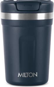 MILTON Corral 350 Thermosteel Insulated Coffee, 290 ml, Navy Blue ...
