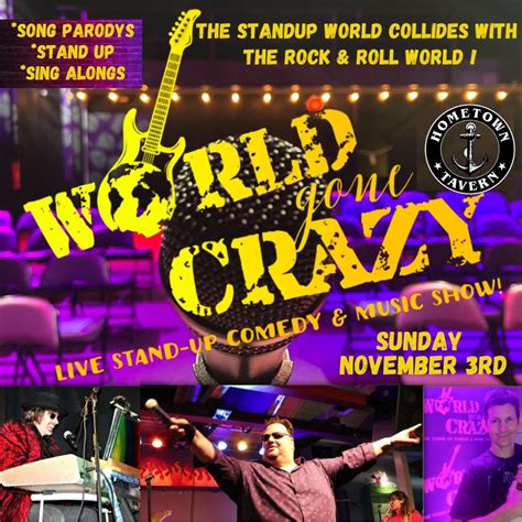 WORLD GONE CRAZY Brunch Edition at Hometown Tavern RI !, Hometown ...